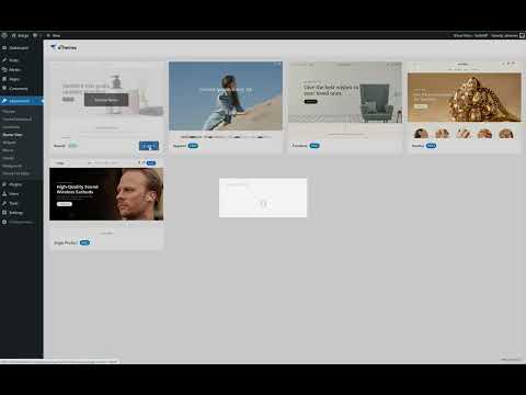 How to import starter sites in Botiga