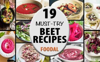 Horizontal image of a collage of assorted recipes, with a label in the center.