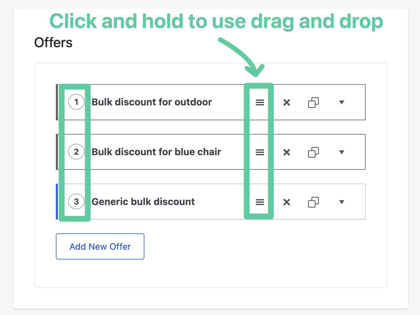 How to control the order and priority of WooCommerce bulk discount deals