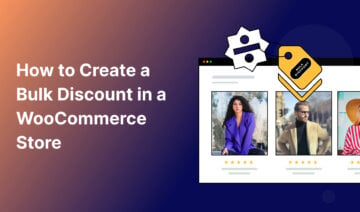 How to create a bulk discount in a WooCommerce store, featured image