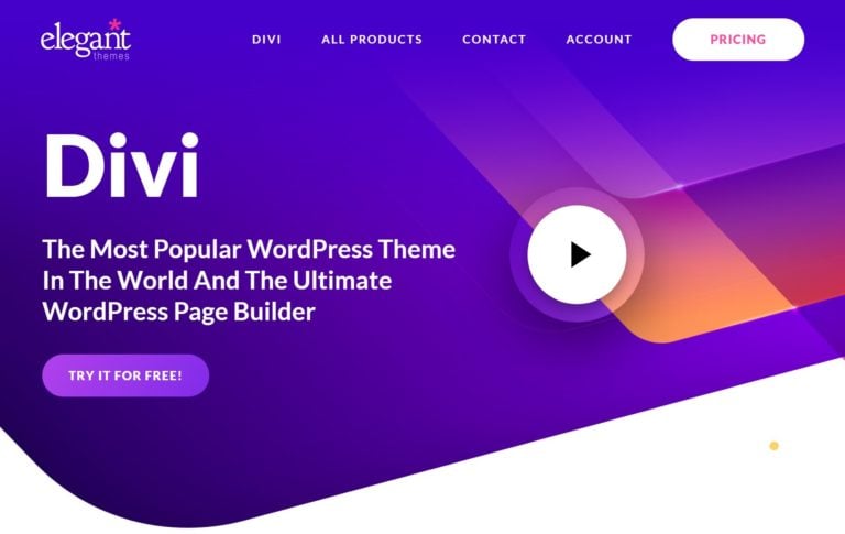 Divi WordPress theme