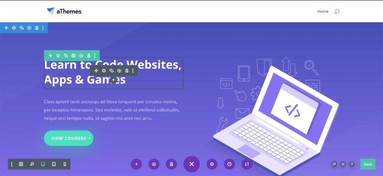 The Divi Builder Interface