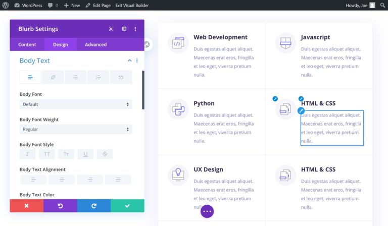 Divi Page Builder Module