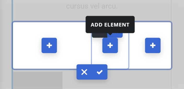 Add Element to Column in Fusion Builder