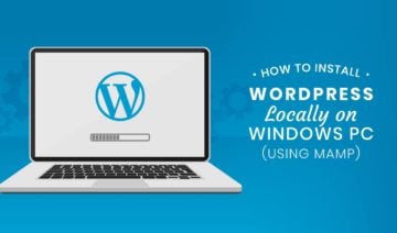 Install WordPress locally on Windows using MAMP featured image