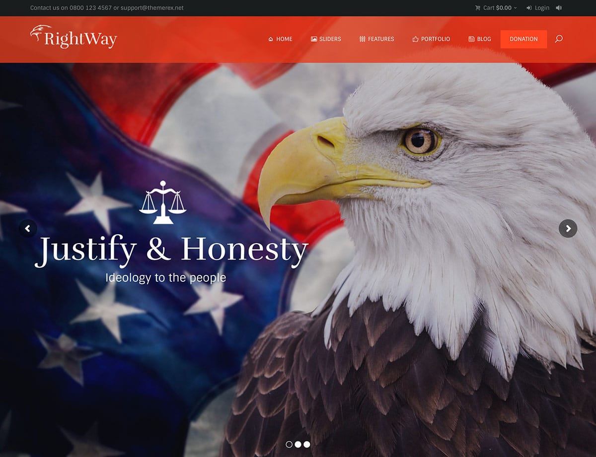 right-way-political-wordpress-theme