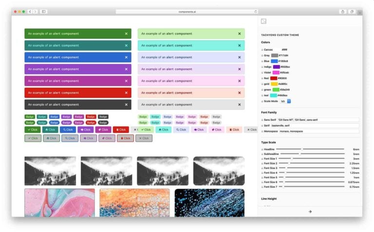 Tachyons CSS framework