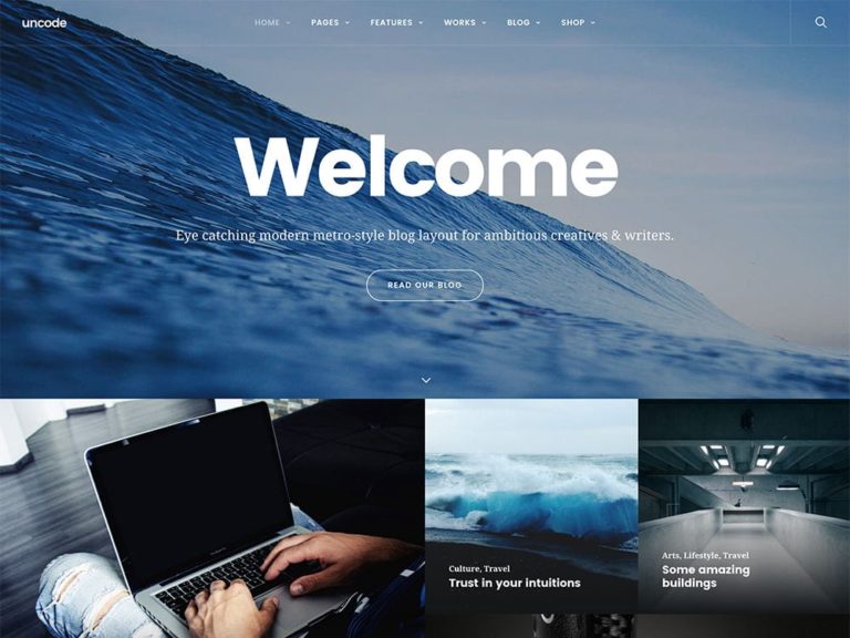 uncode-multipurpose-blog-metro-theme