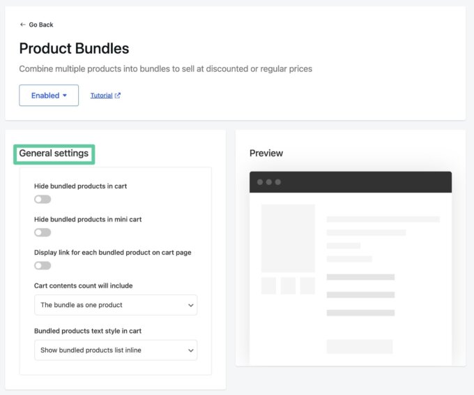 Configure general settings