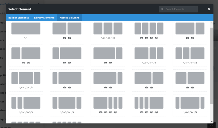 Fusion Builder Nested Columns