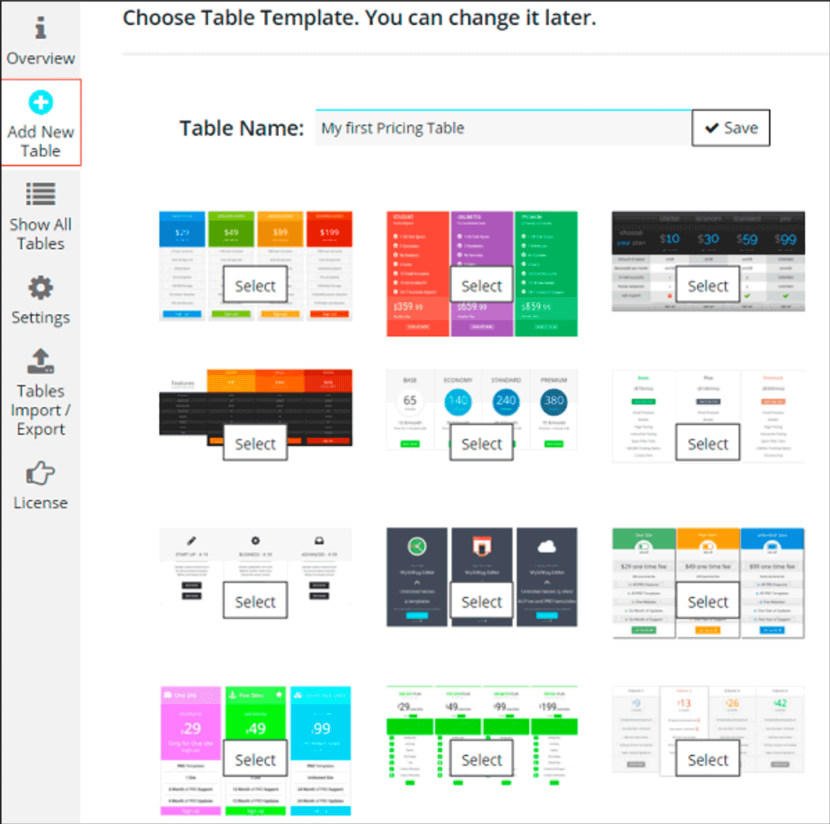 Pricing Table Plugin 03