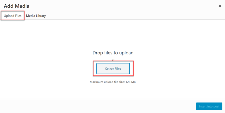 Upload Files