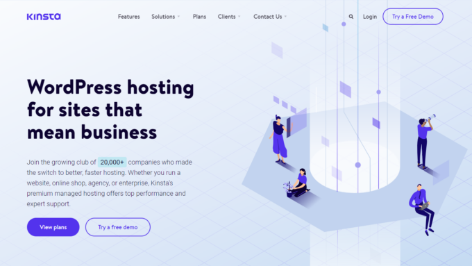 Kinsta WordPress hosting