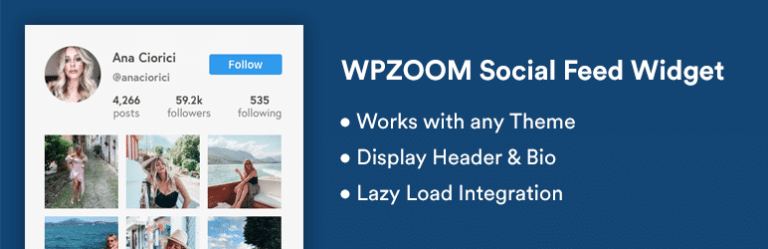 WPZOOM Social Feed Widget